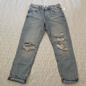 NWT Free People Distressed Jeans